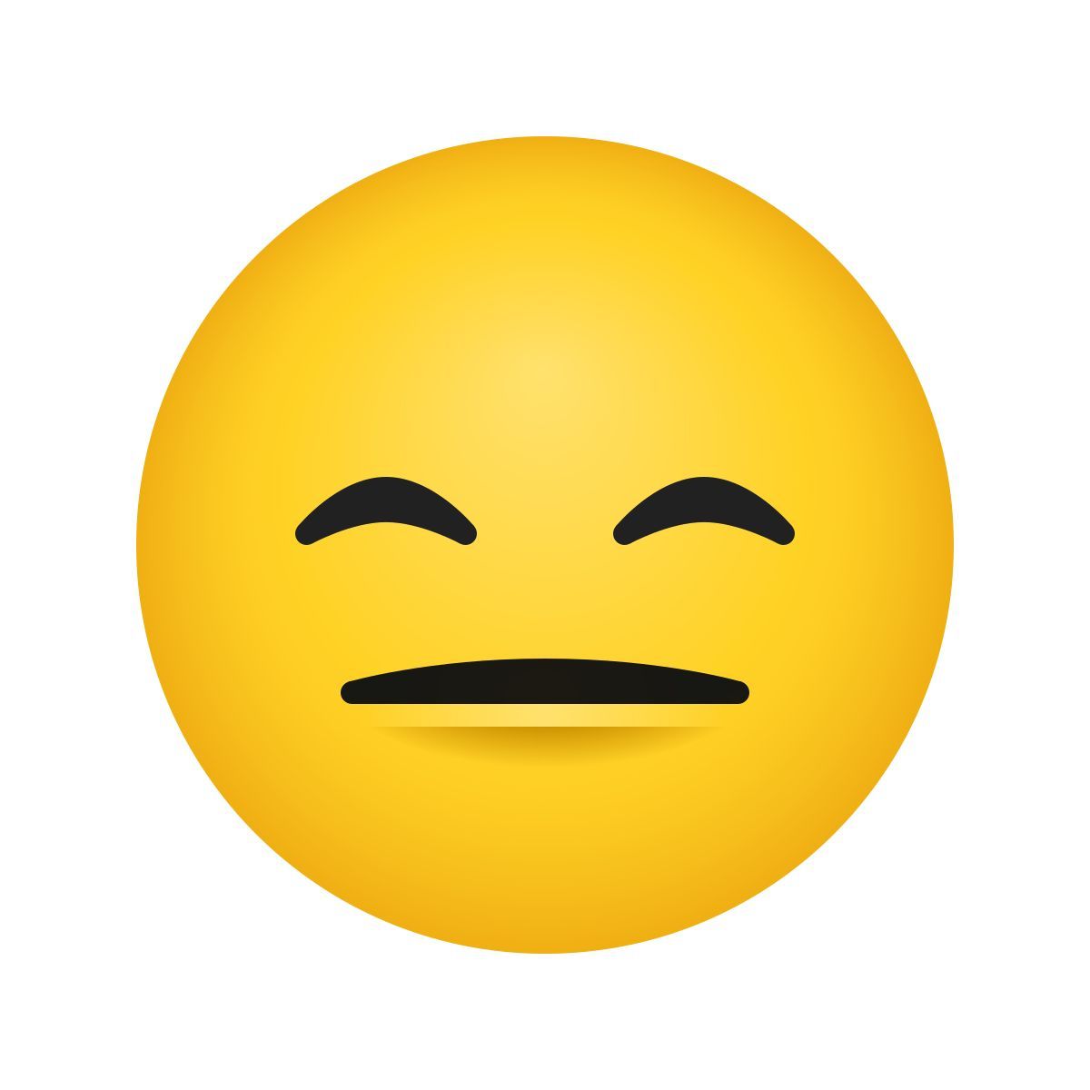 emoji style 面无表情 icon