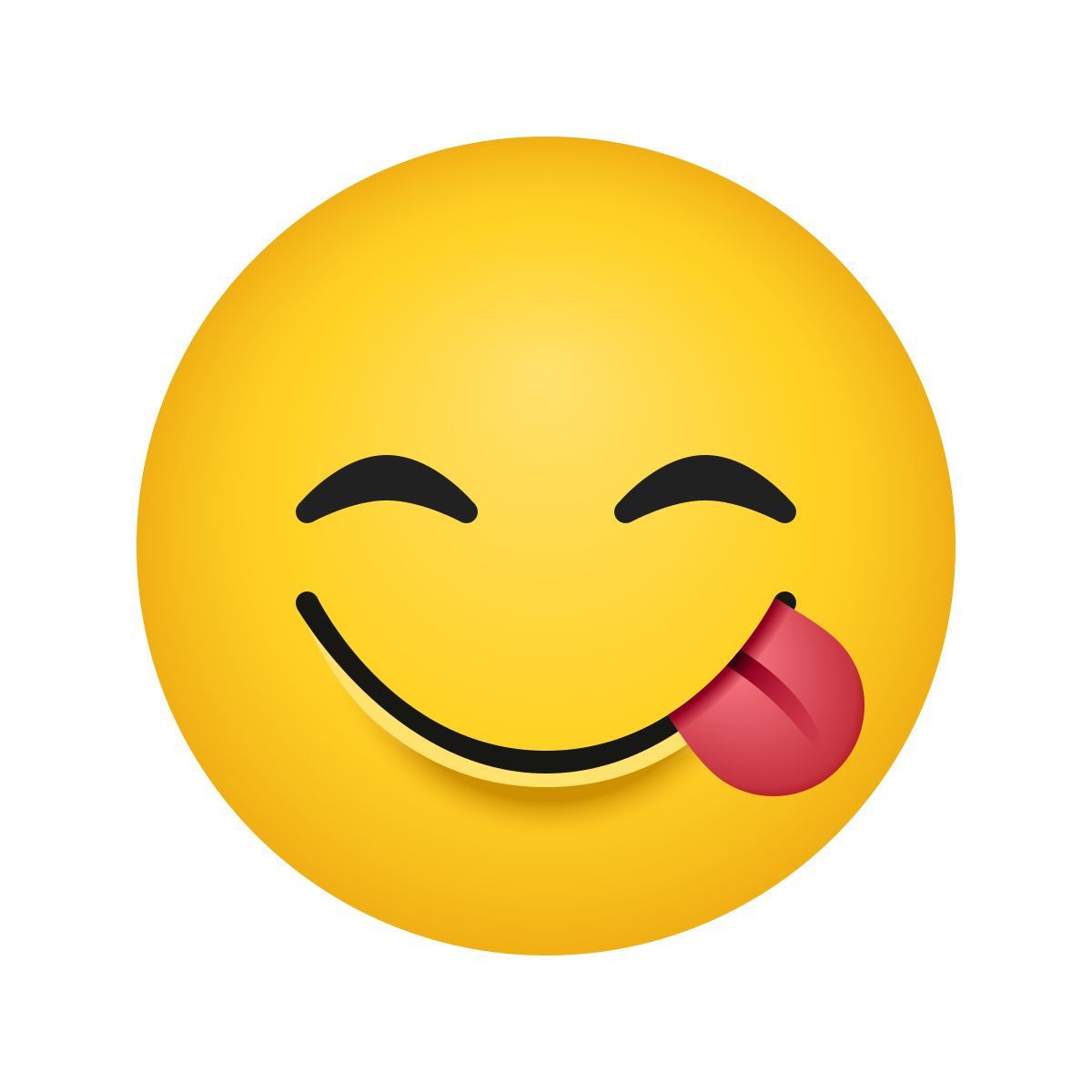emoji style 面相美食 icon