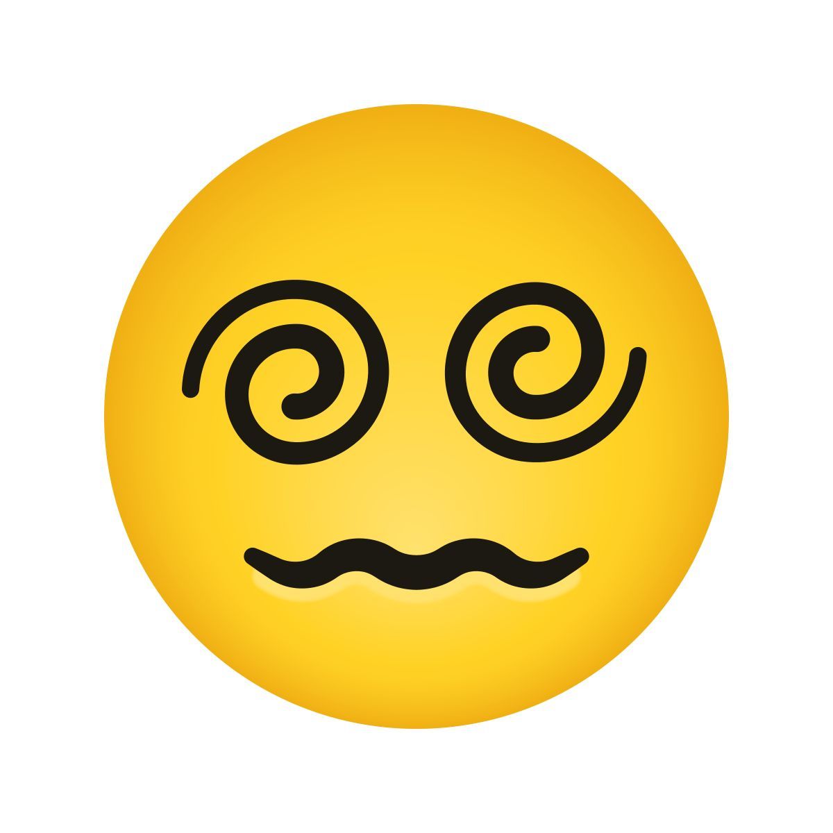 emoji style 螺旋眼脸表情符号 icon