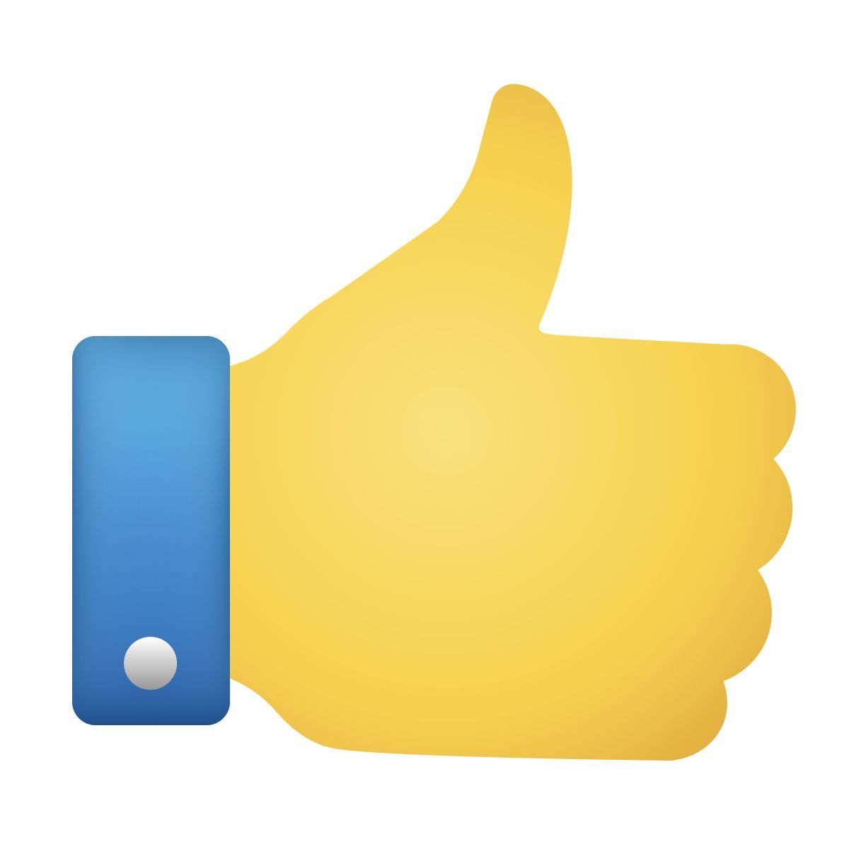 icono me gusta emoji estilo