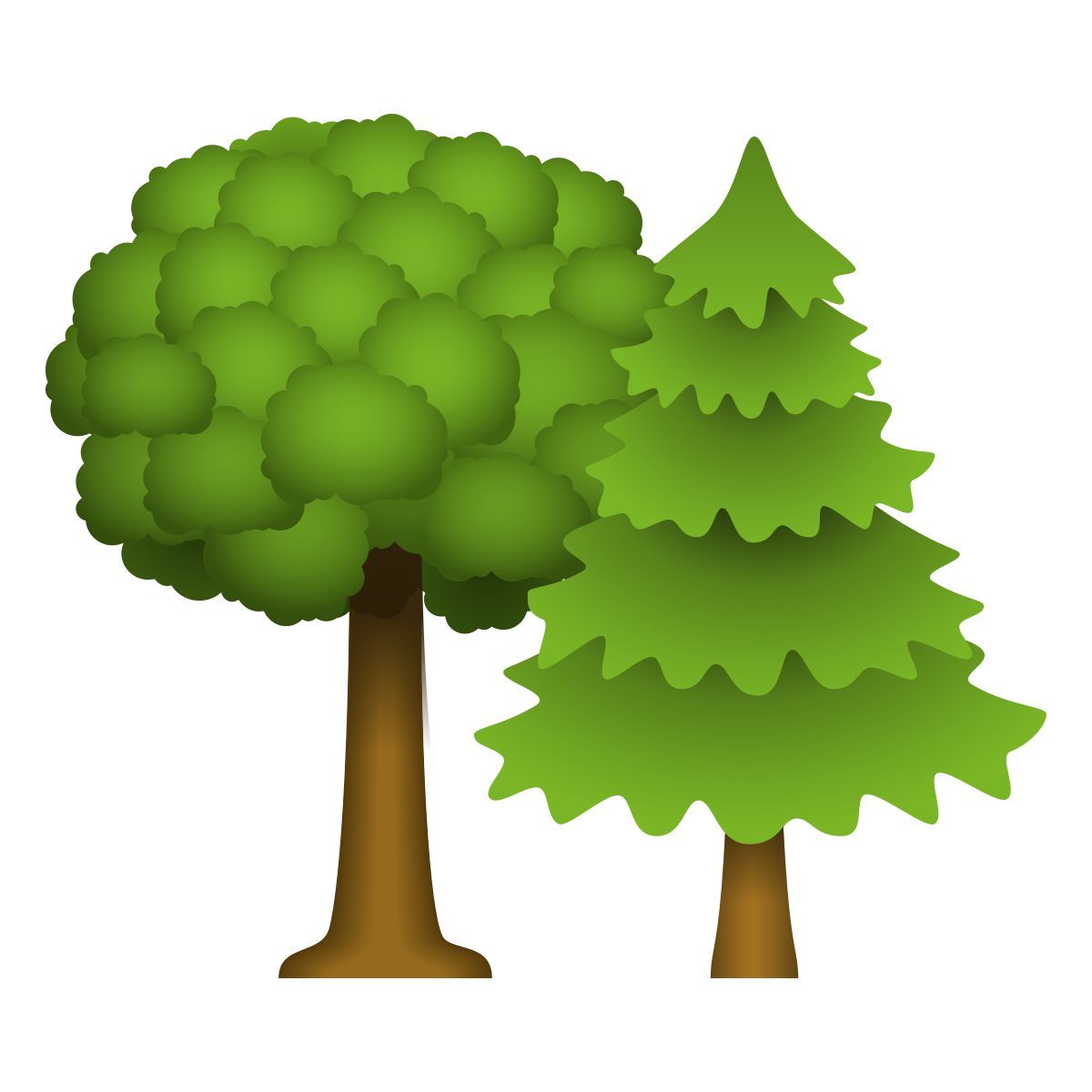 emoji Stil wald Icon