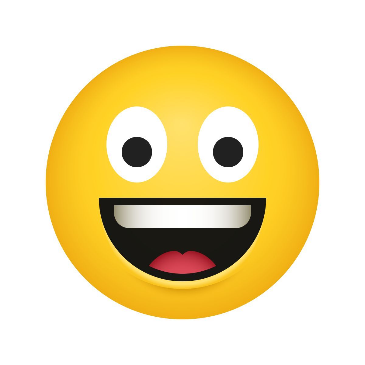 Grinning Face With Big Eyes icon