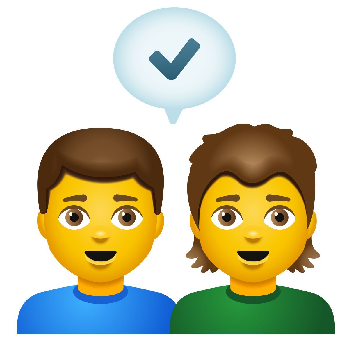 icon tarefa de grupo emoji estilo