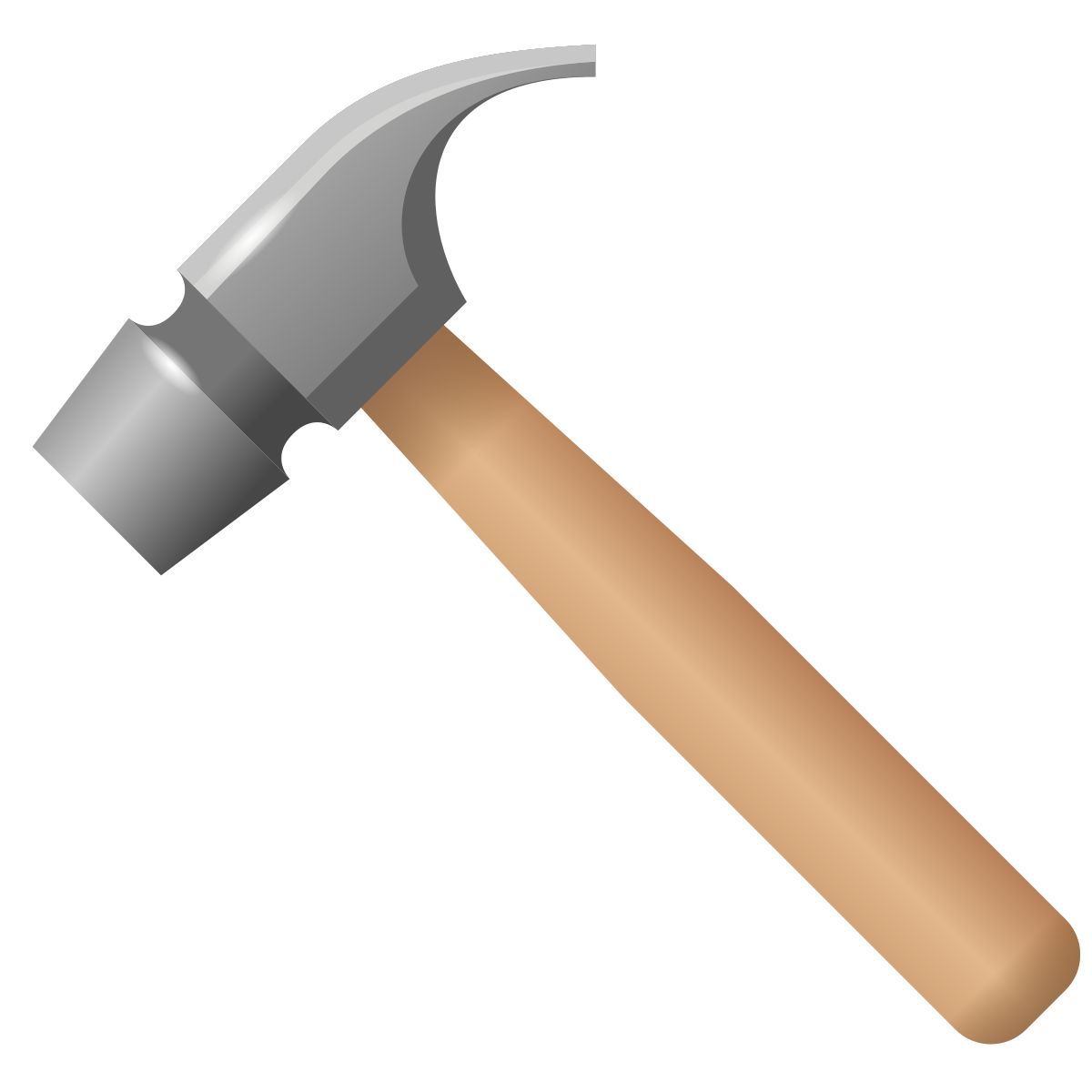 emoji style hammer icon