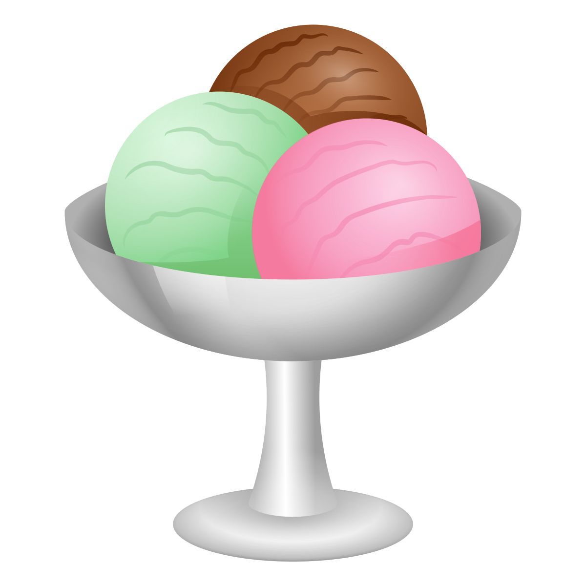 emoji style helado icon