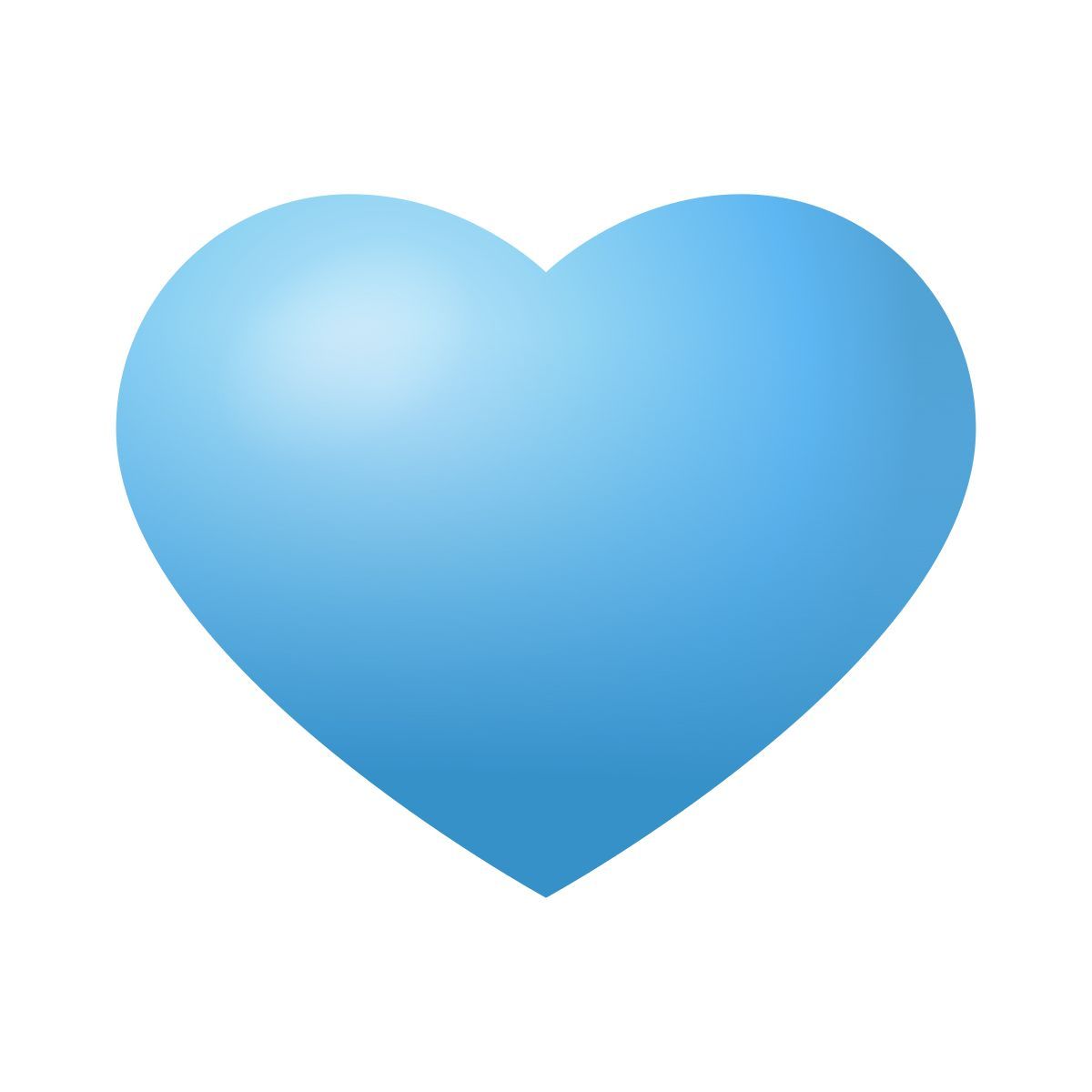 Growing heart symbols and icons in Emoji Style, PNG, SVG