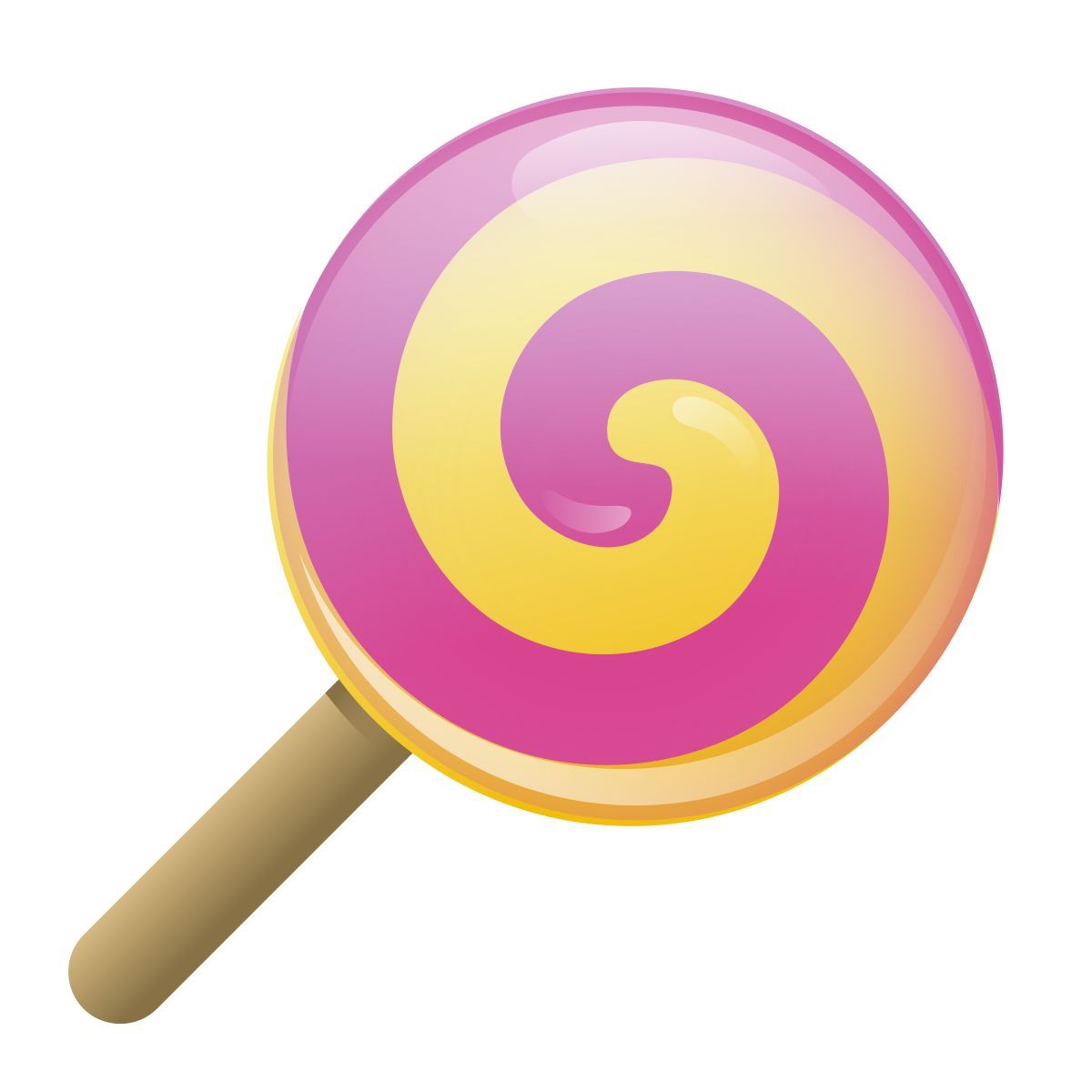 emoji style caramella icon