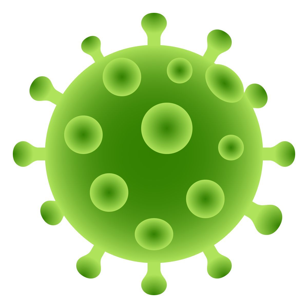 emoji style 미생물 icon