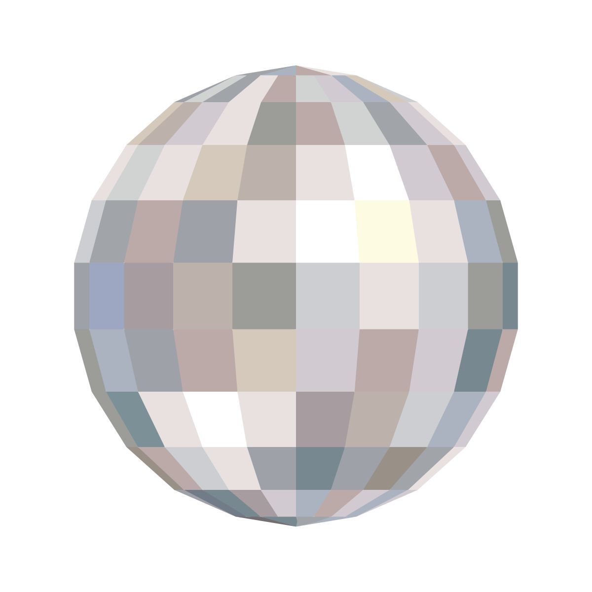 emoji style 미러볼 이모티콘 icon