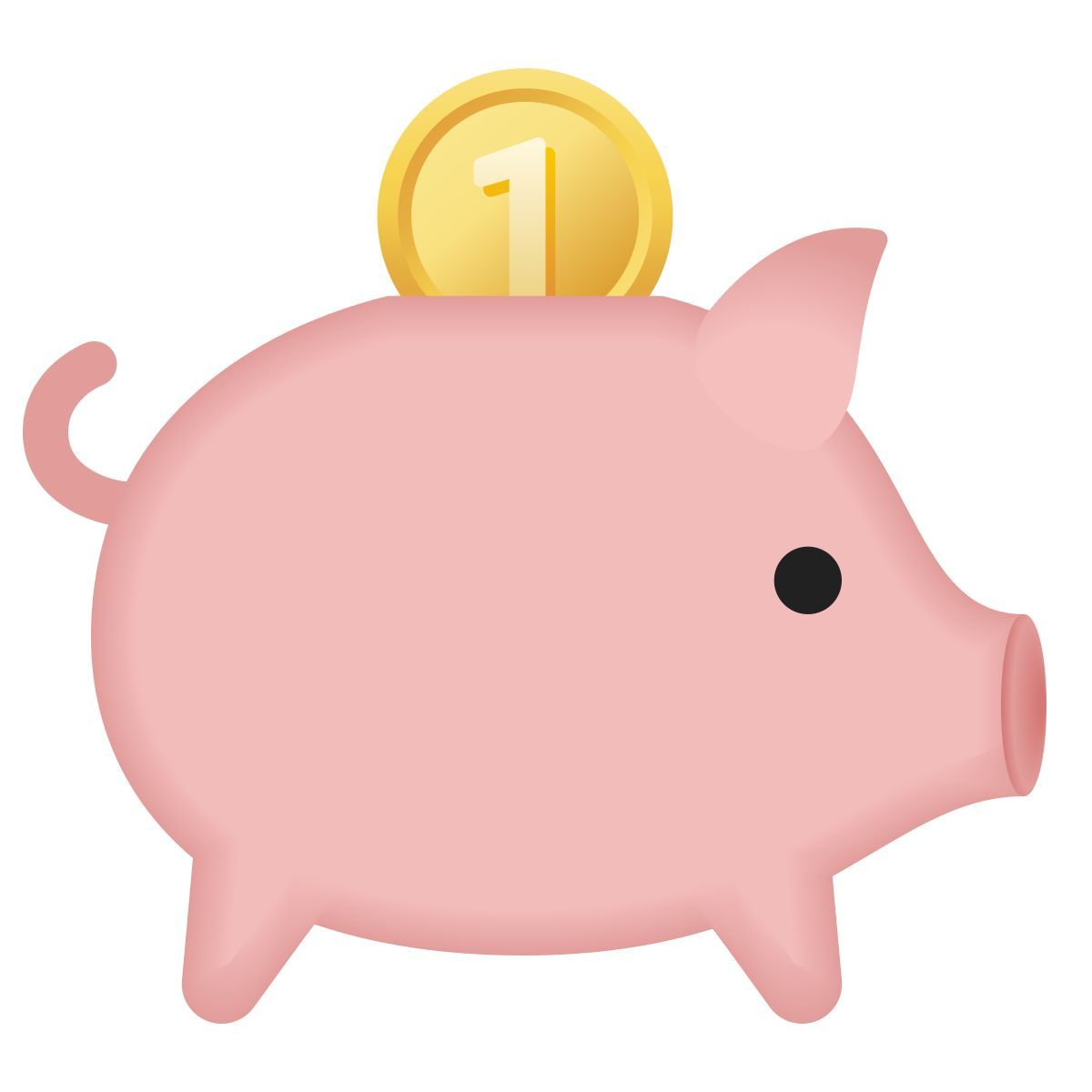 emoji 风格 存钱 图标