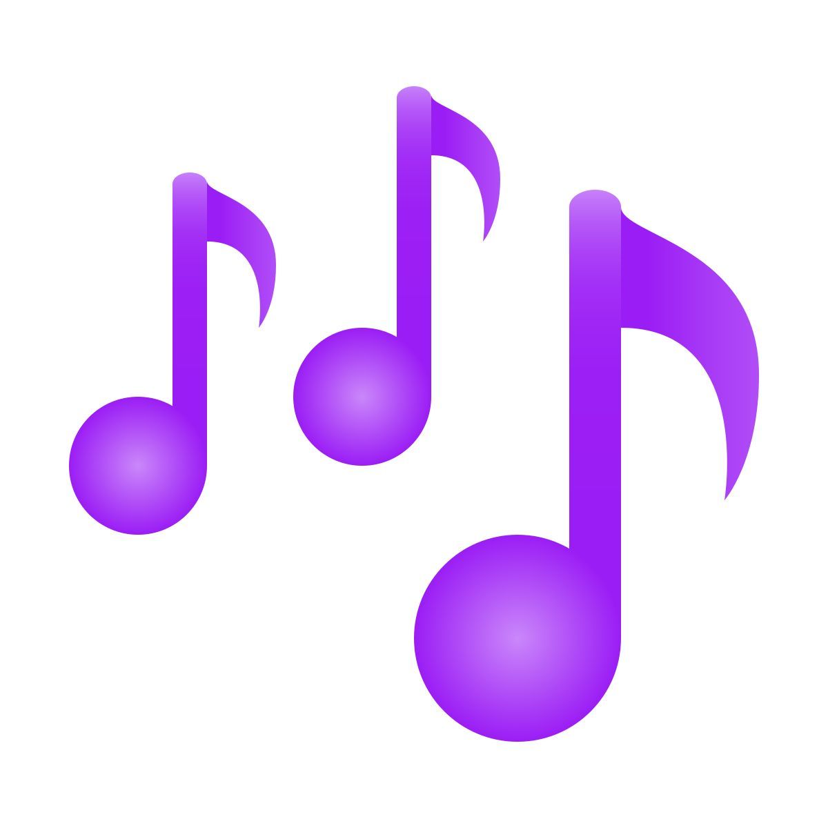 emoji style notes de musique emoji icon