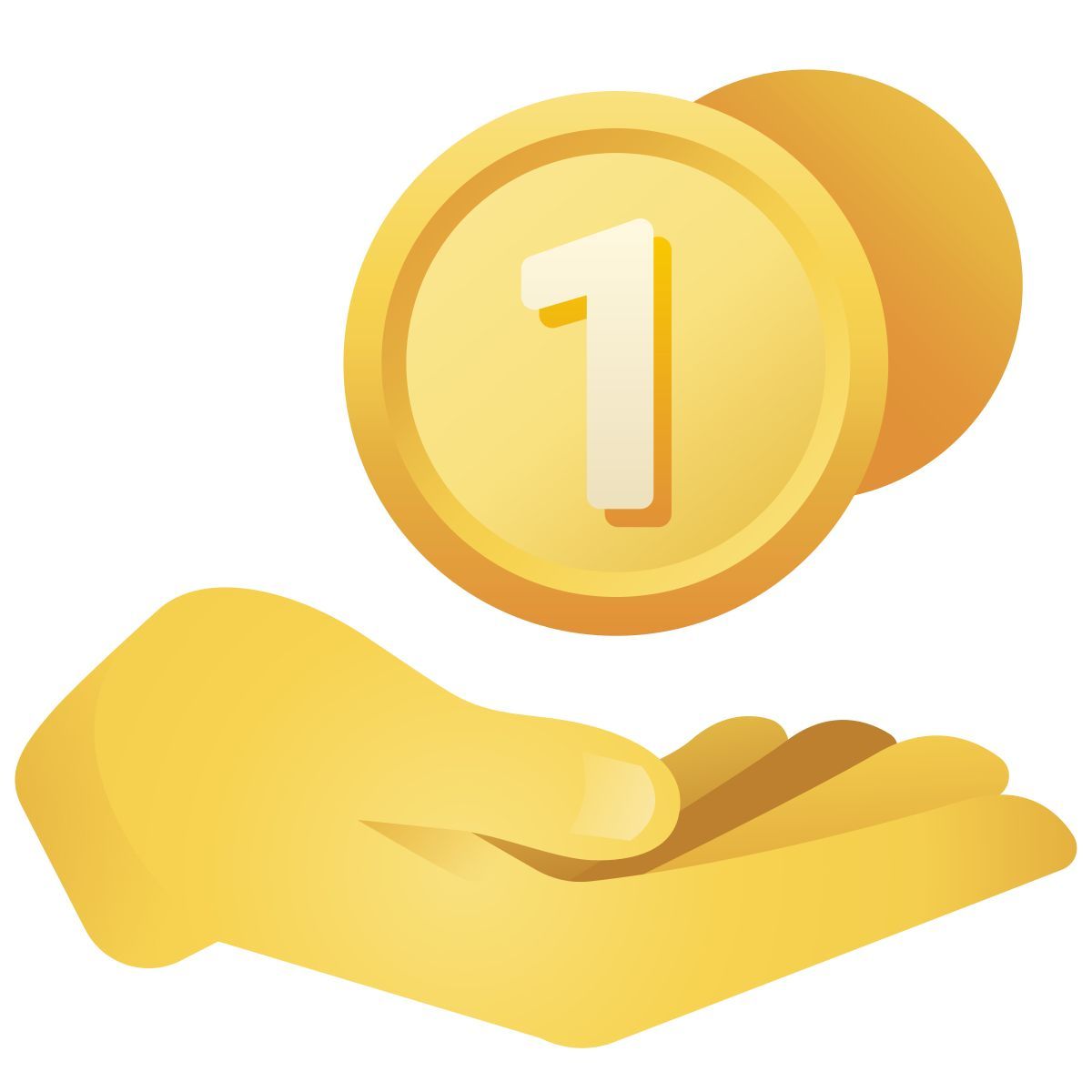 icono recibir efectivo emoji estilo
