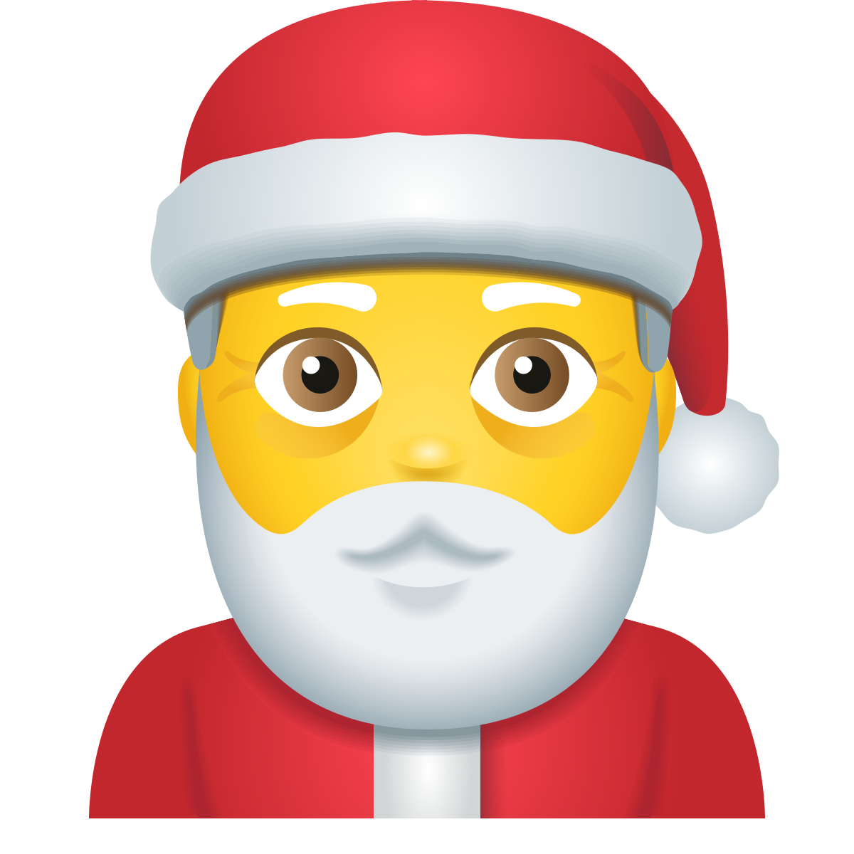 emoji style santa claus emoji icon