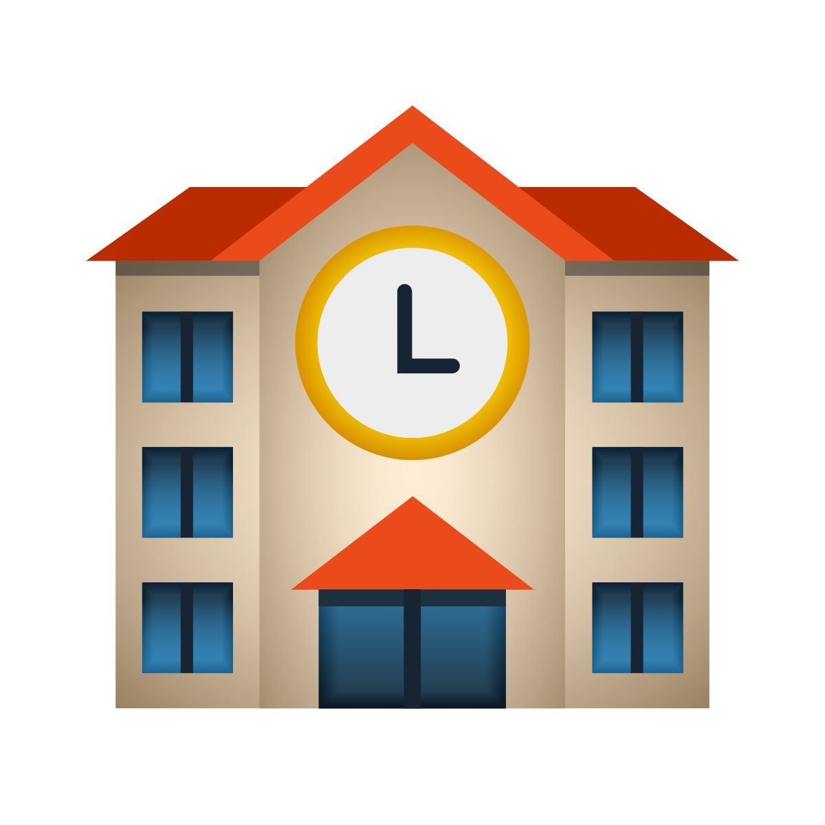 emoji style schule icon