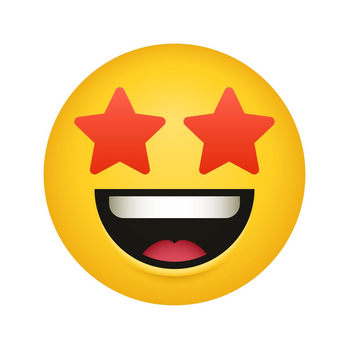 emoji style frappé par les étoiles icon