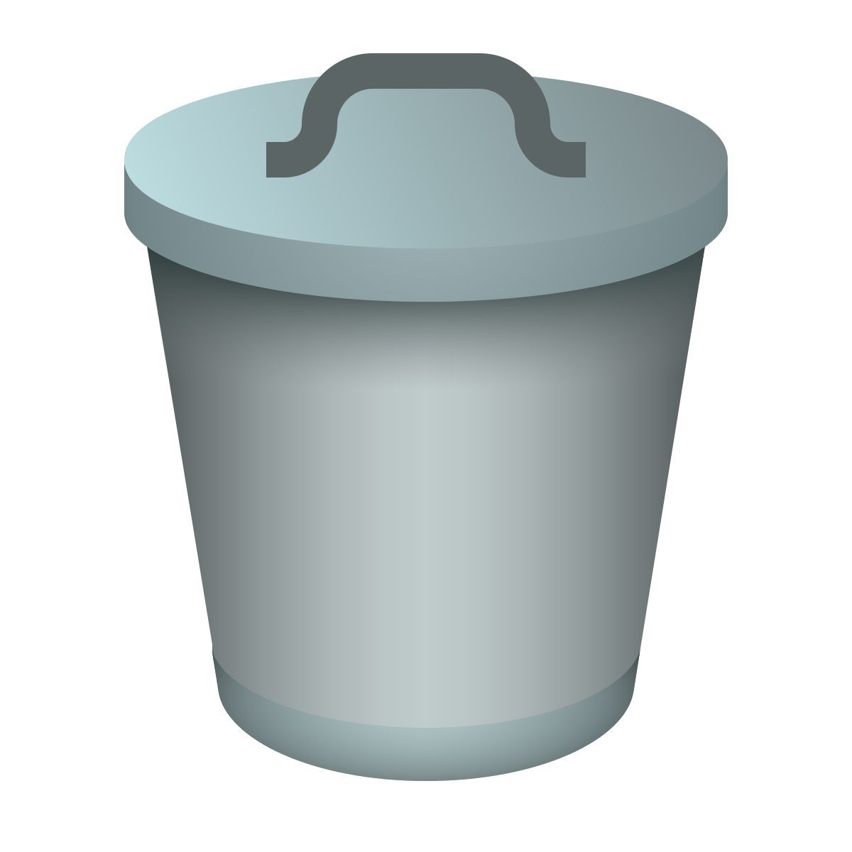 icona cestino emoji stile