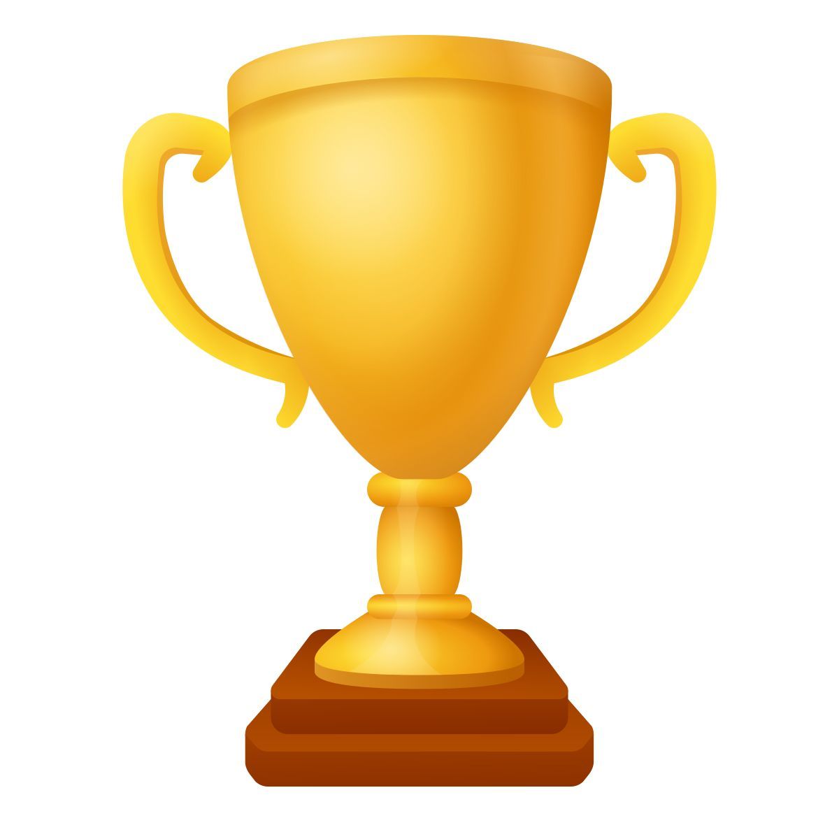 emoji style trophy icon