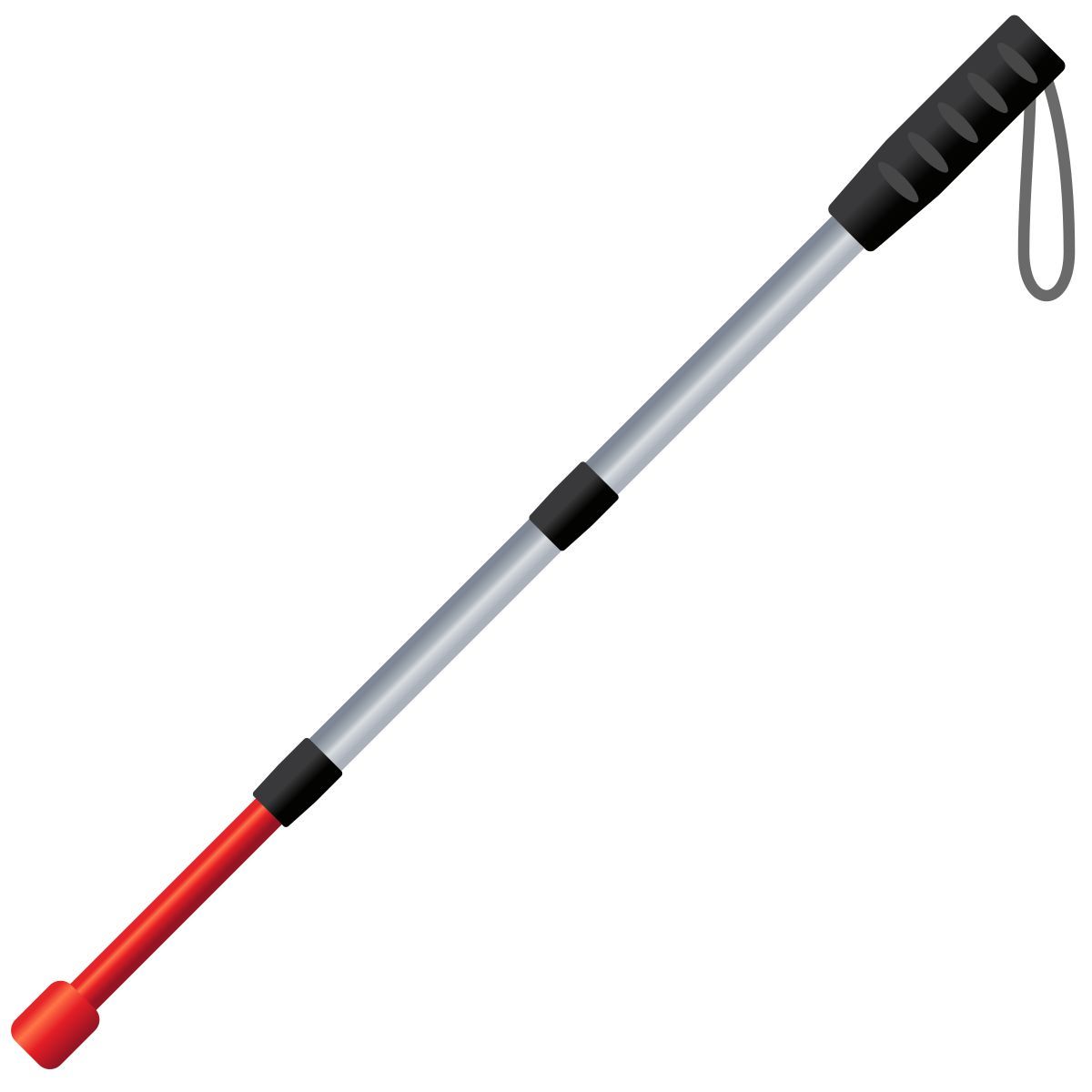 emoji style bastón icon