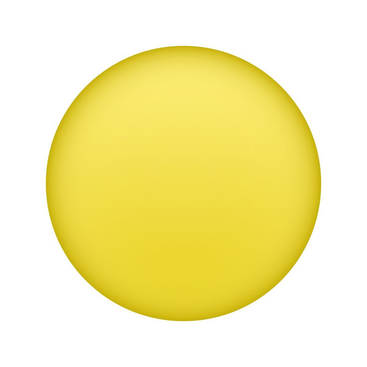emoji style yellow circle icon