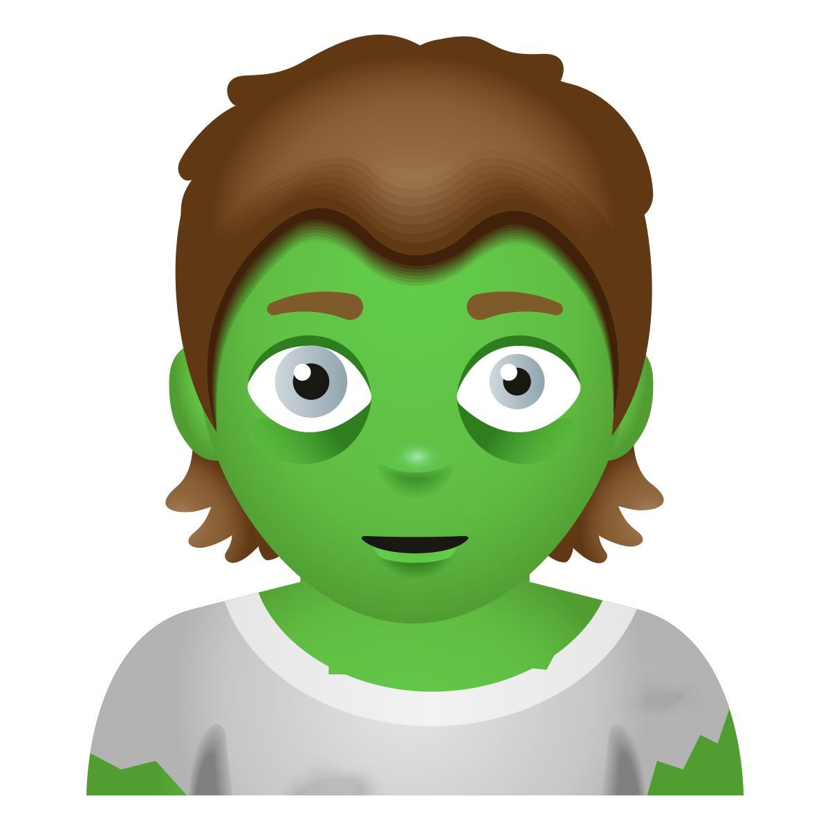 emoji style zombie icon