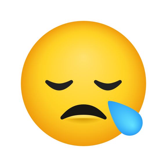 絵文字 スタイルでの Sleepy Face のアイコン 絵文字 スタイルでの Sleepy Face のアイコン