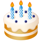Birthday Cake Emoji icon