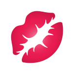 kiss-mark-icon-in-emoji-style