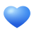 Синее сердце icon