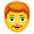 Человек Красные Волосы icon