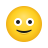 Slightly Smiling Face icon