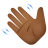 Waving Hand Medium Dark Skin Tone icon