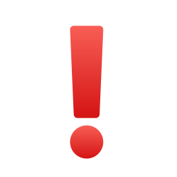 絵文字 スタイルでの Exclamation Mark のアイコン 絵文字 スタイルでの Exclamation Mark のアイコン