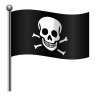 pirate flag icon