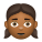 Girl Medium Dark Skin Tone icon