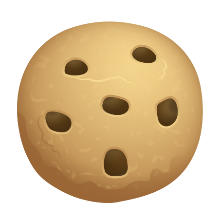 絵文字 スタイルでの Cookie Emoji のアイコン