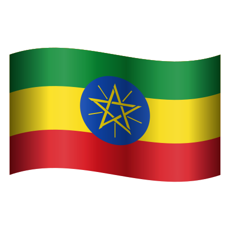 Ethiopia icon in Emoji Style