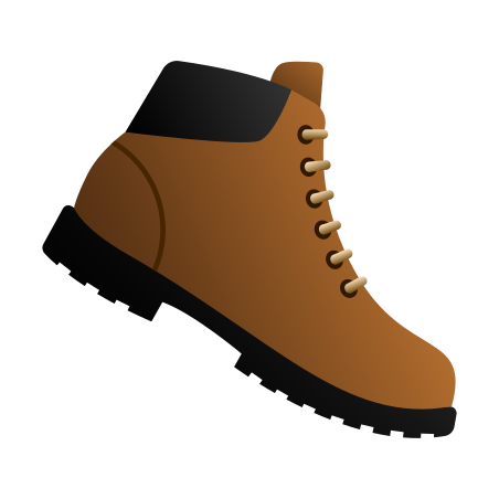 Hiking Boot icon in Emoji Style