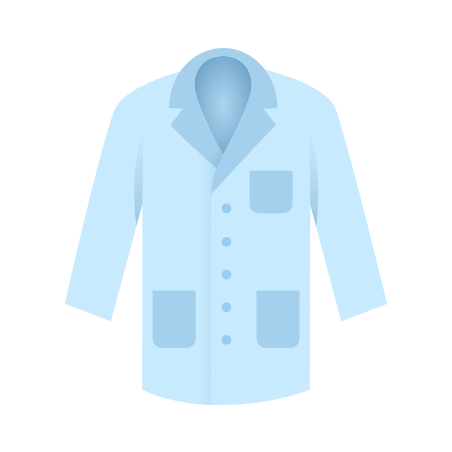 Download Lab Coat Icon In Emoji Style