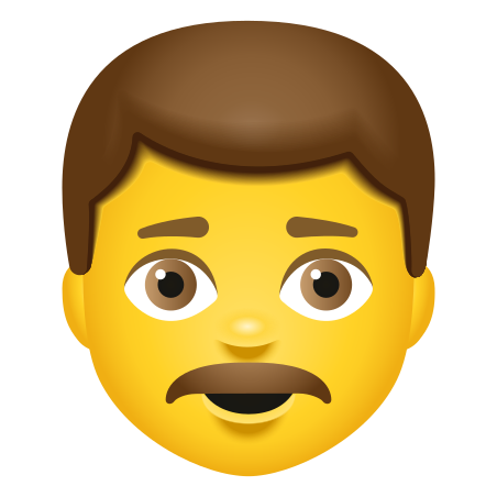 Mann emoji 👨‍🎤 Man