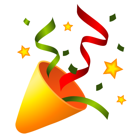 photo Iphone Party Popper Emoji Png party popper icon in emoji style