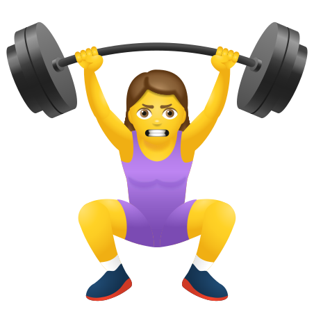 Download Woman Lifting Weights Icon
