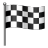 Emoji chequered flag