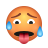 hot face emoji