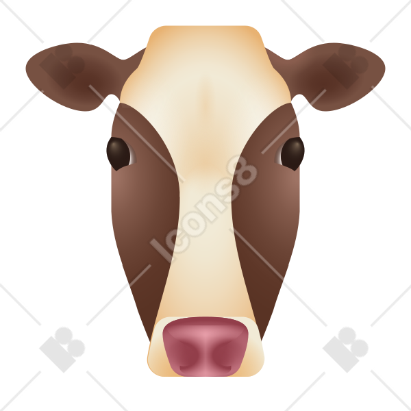 Cow Icons – Download for Free in PNG and SVG
