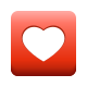 heart decoration icon