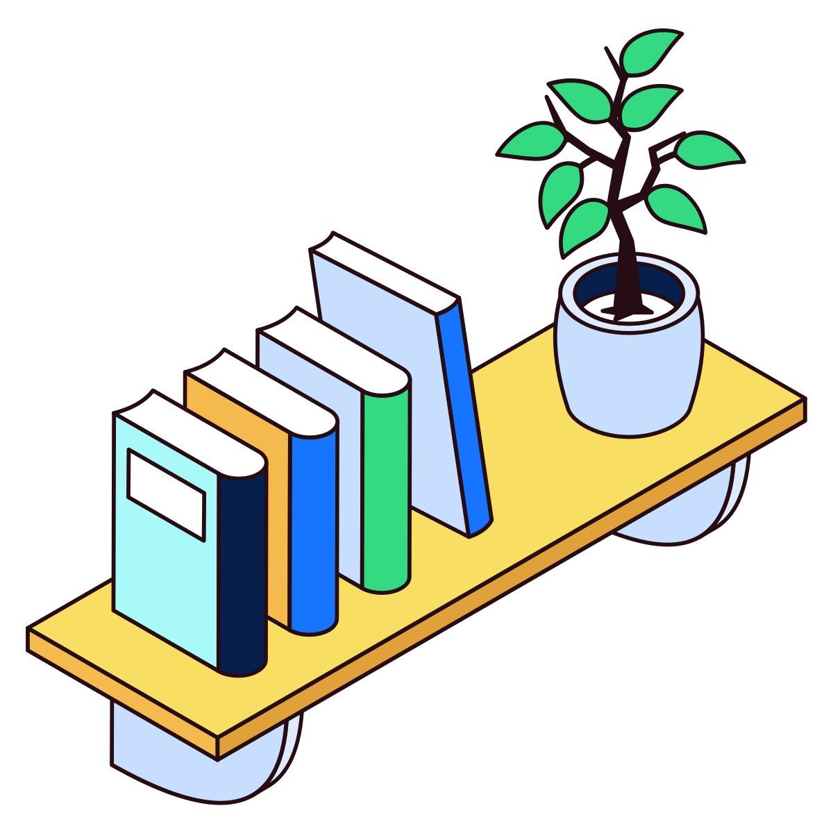 book shelf icon
