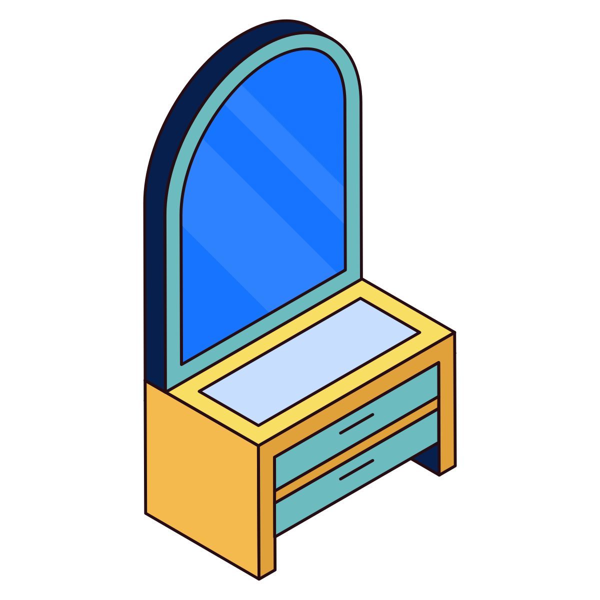 dressing table icon