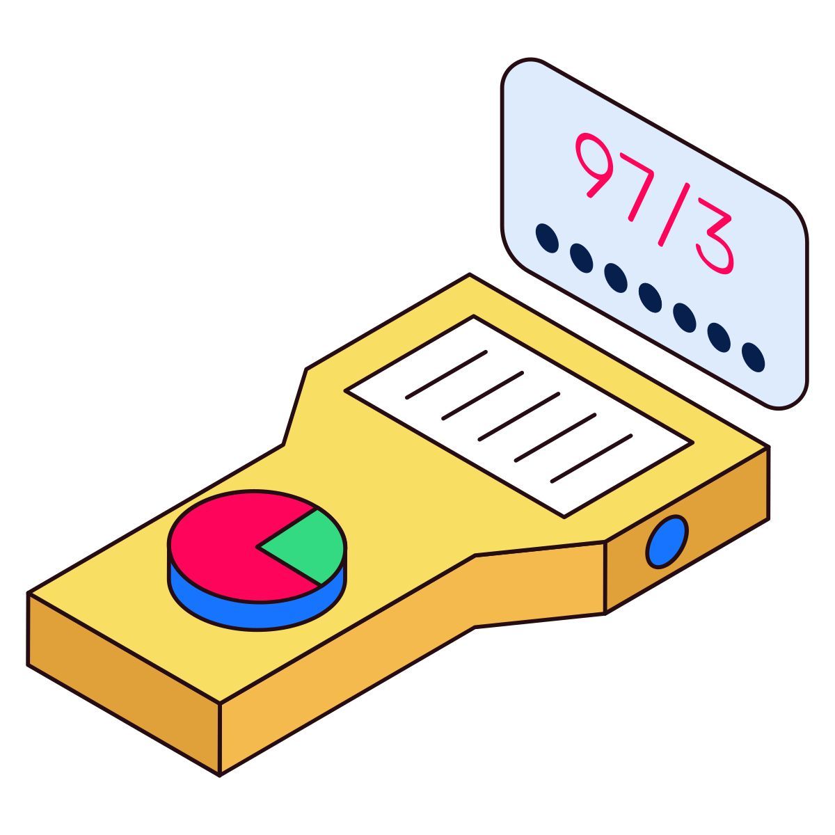 hb test meter icon