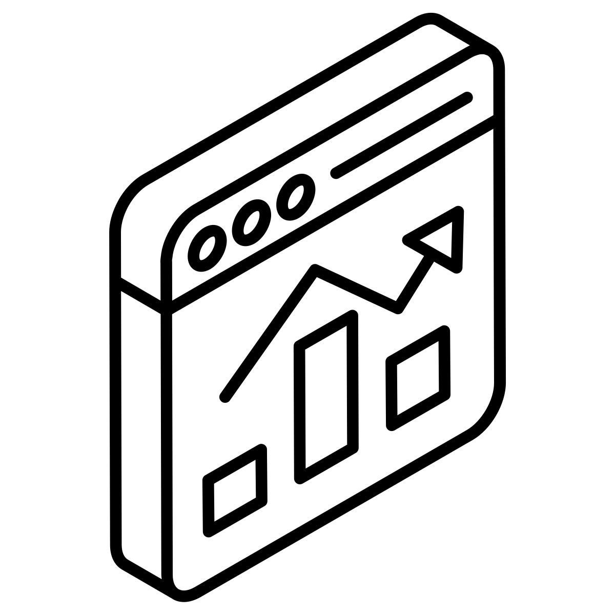 trend chart icon