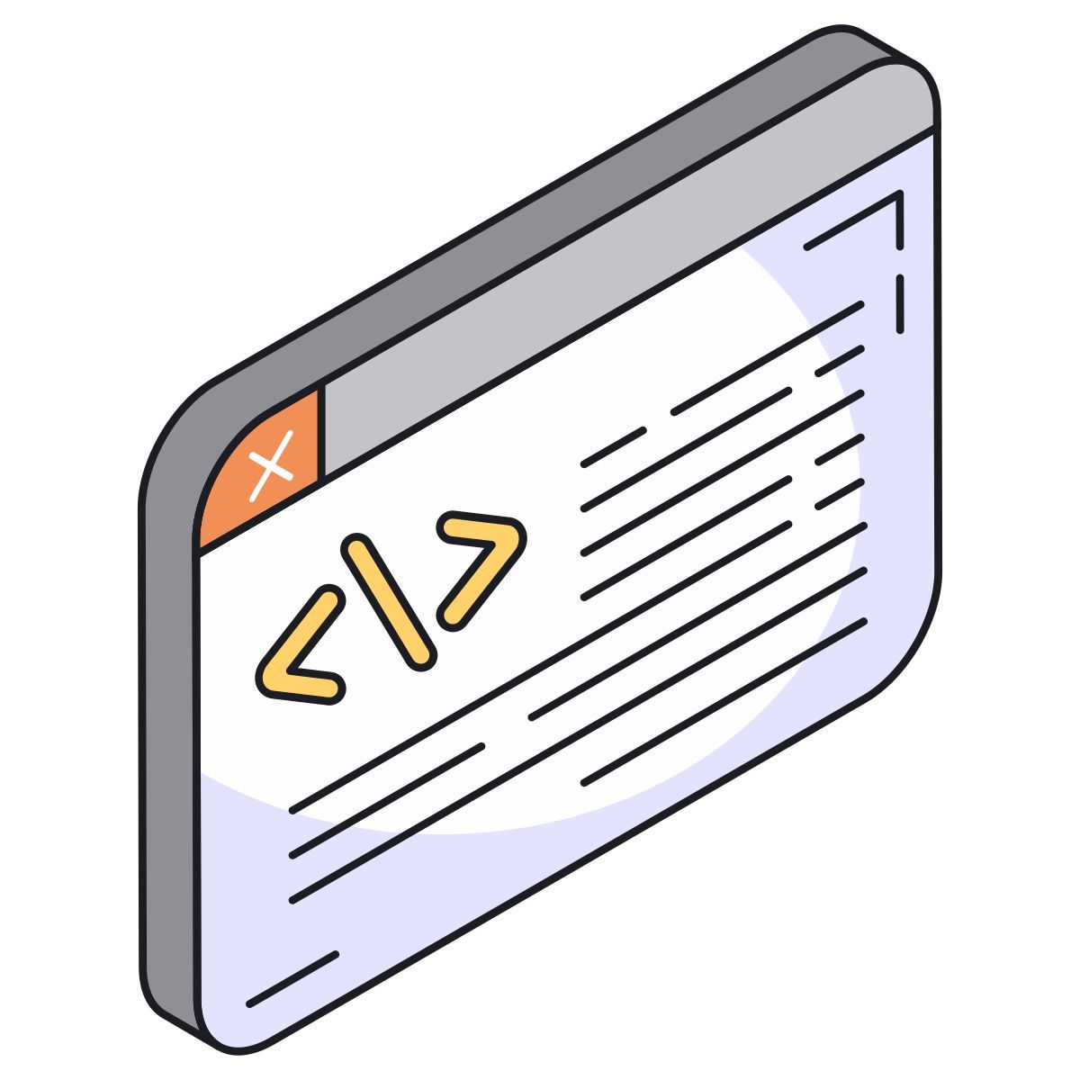 web codding icon